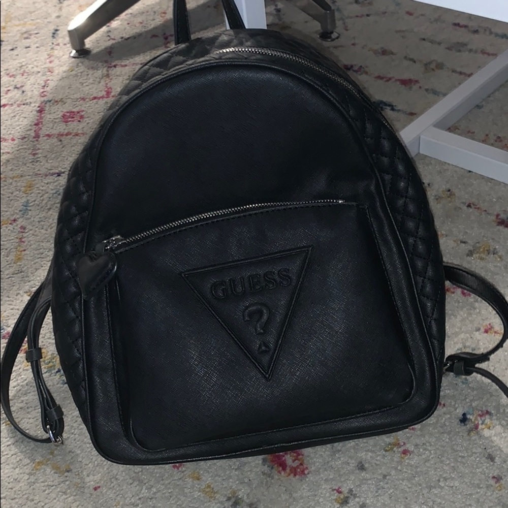 Black Guess mini backpack
